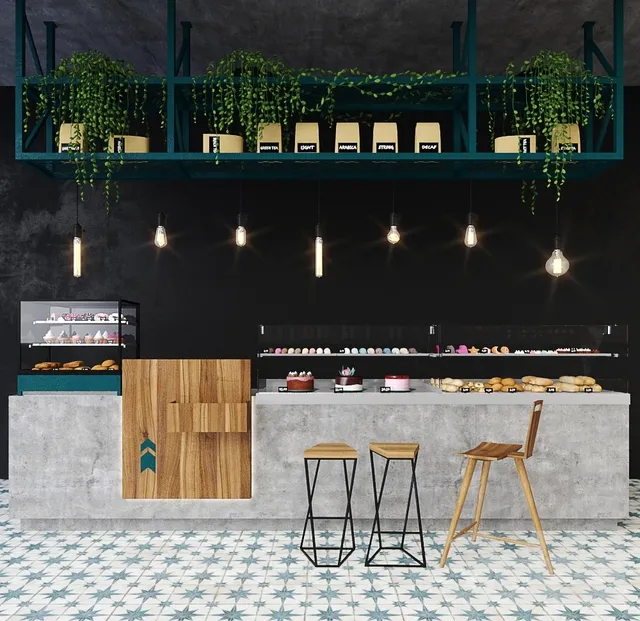 other-models – Bar counter 10 3ds Max