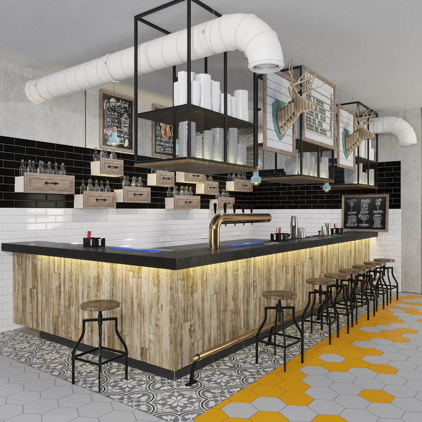 other-models – Bar counter 111 3ds Max