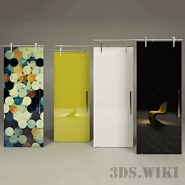 other-models – Beautiful sliding doors 3ds Max