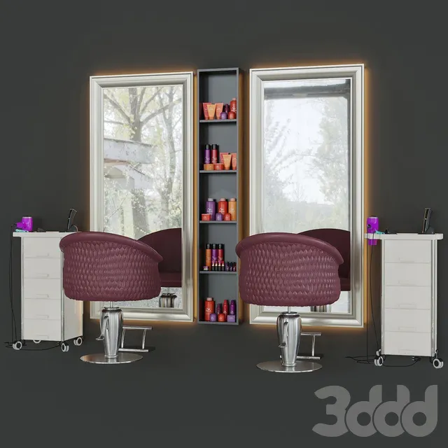 OTHER MODELS – BEAUTY SALON – 3D MODELS – 3DS MAX – FREE DOWNLOAD – 15122