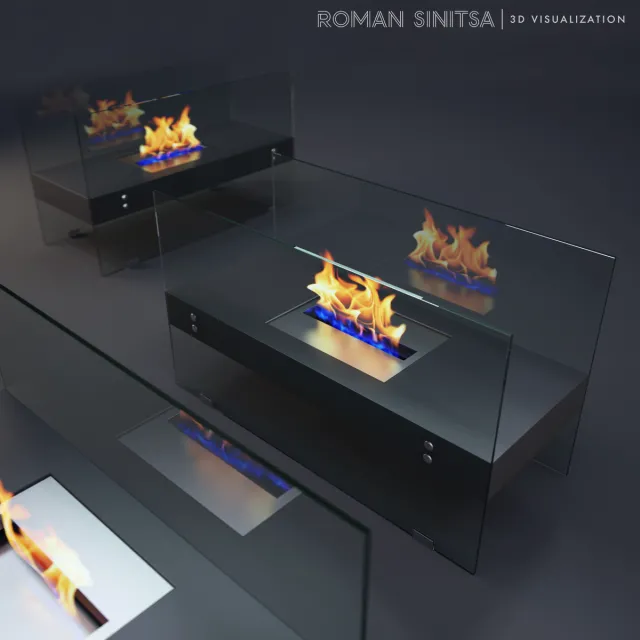 other-models – Bio Ethanol Fireplace 3ds Max