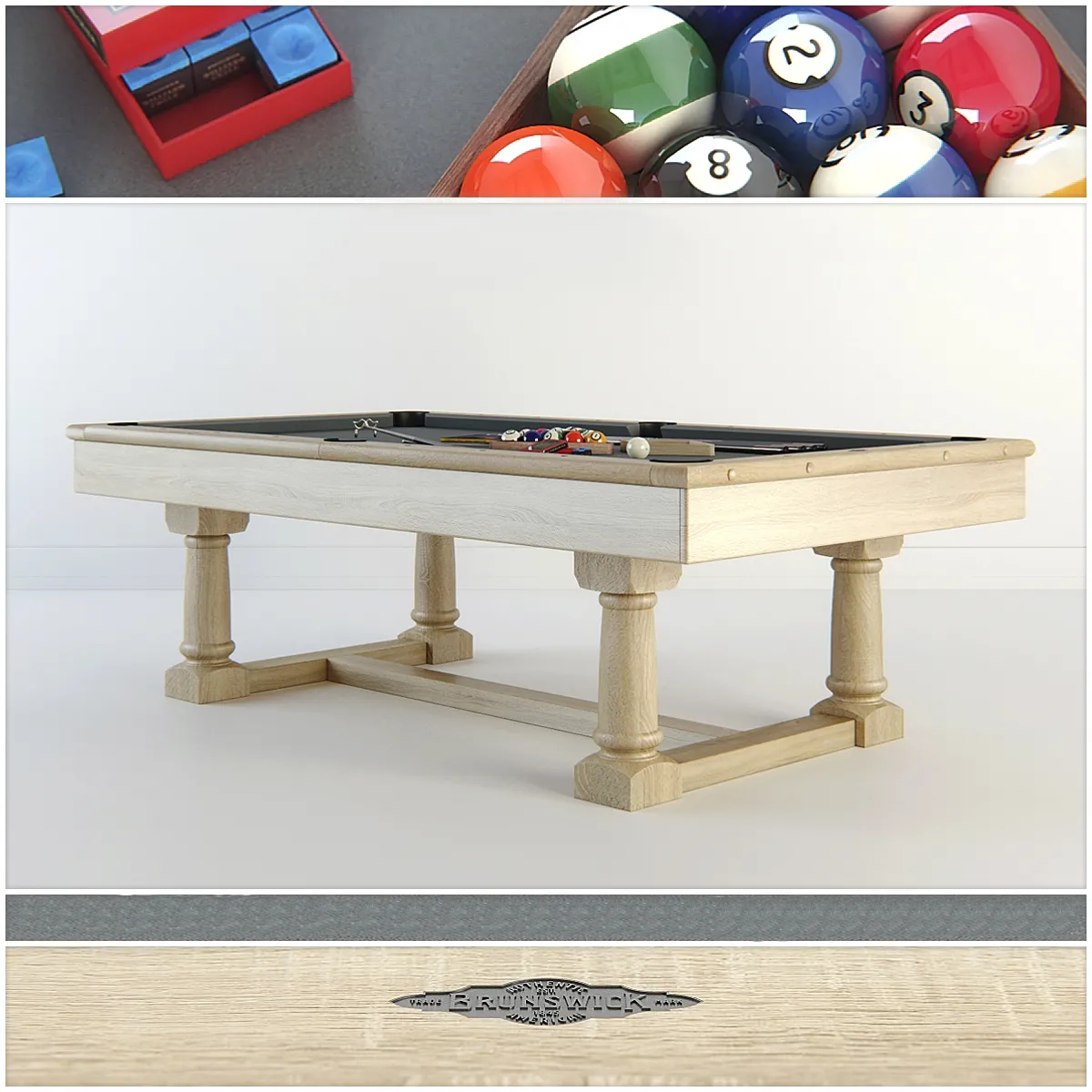 other-models – Brunswick billiards table 02 3ds Max