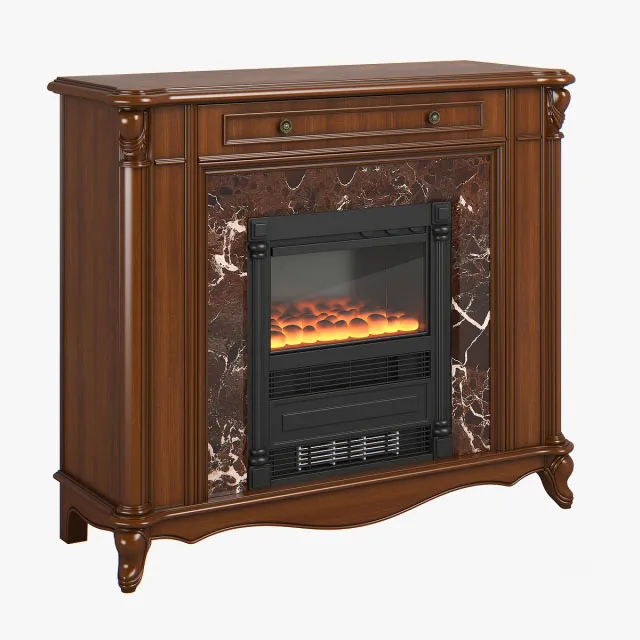 other-models – Carpenter Fireplace cabinet 1200x421x1032 3ds Max