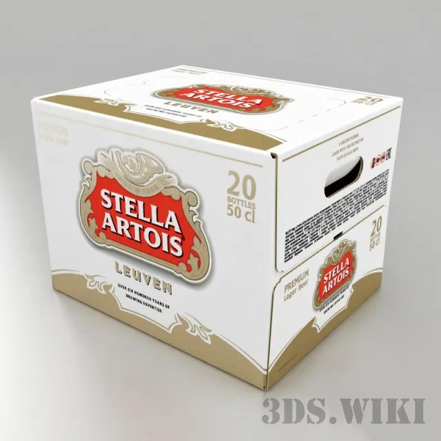 other-models – Corrugated packaging for beer 3ds Max