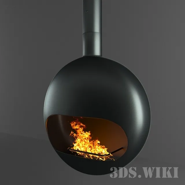 other-models – Дровяной камин Antrax Bubble 3ds Max