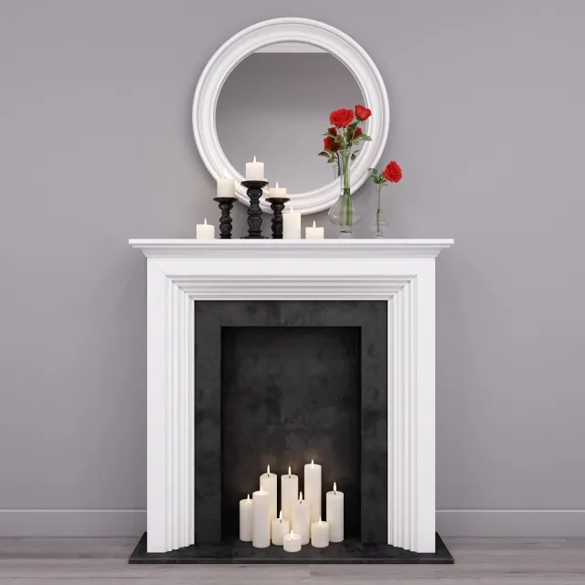 other-models – Decorative fireplace 3 3ds Max