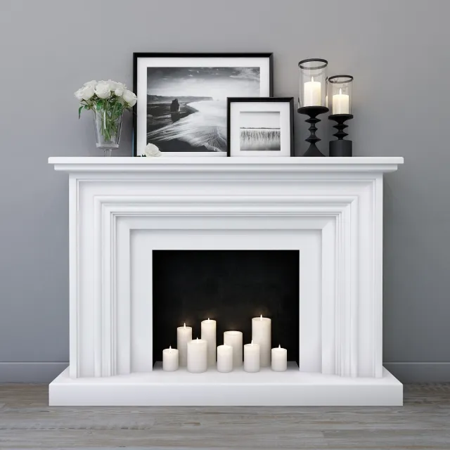 other-models – Decorative fireplace 3ds Max