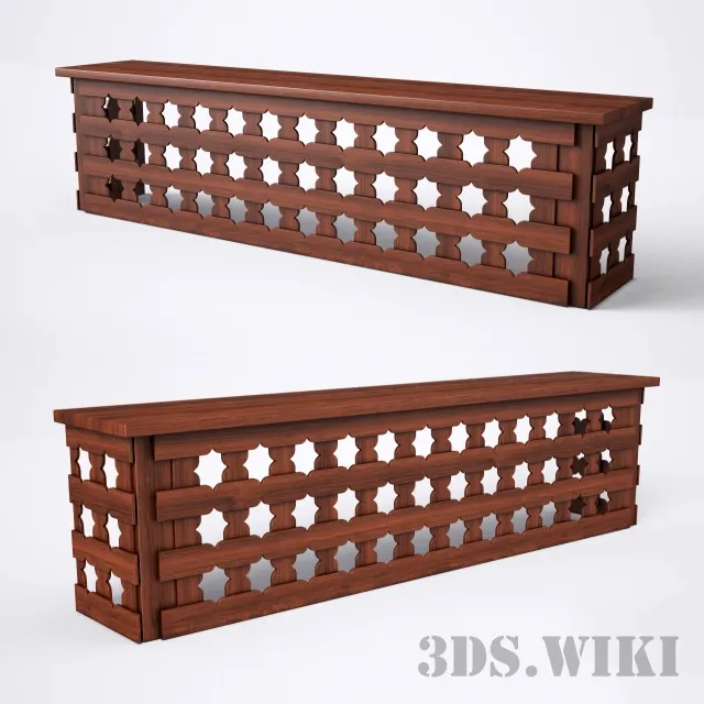 other-models – Decorative grille for radiator 3ds Max