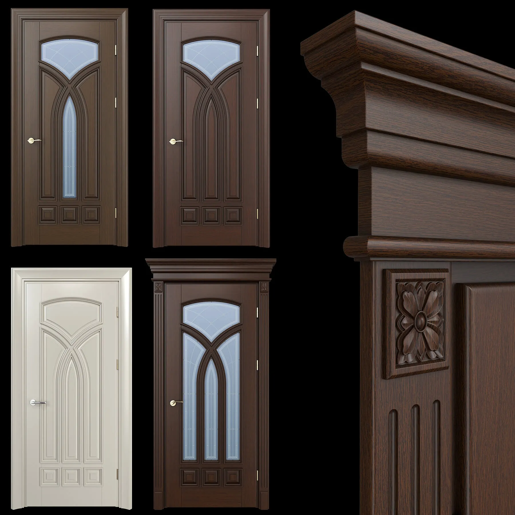 other-models – Design Master Butterfly doors + Tupai handles 3ds Max
