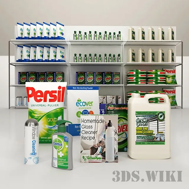 other-models – Detergent set 3ds Max