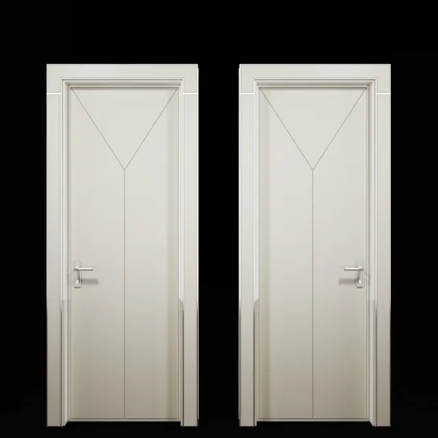 other-models – Door Art Edge 01 3ds Max