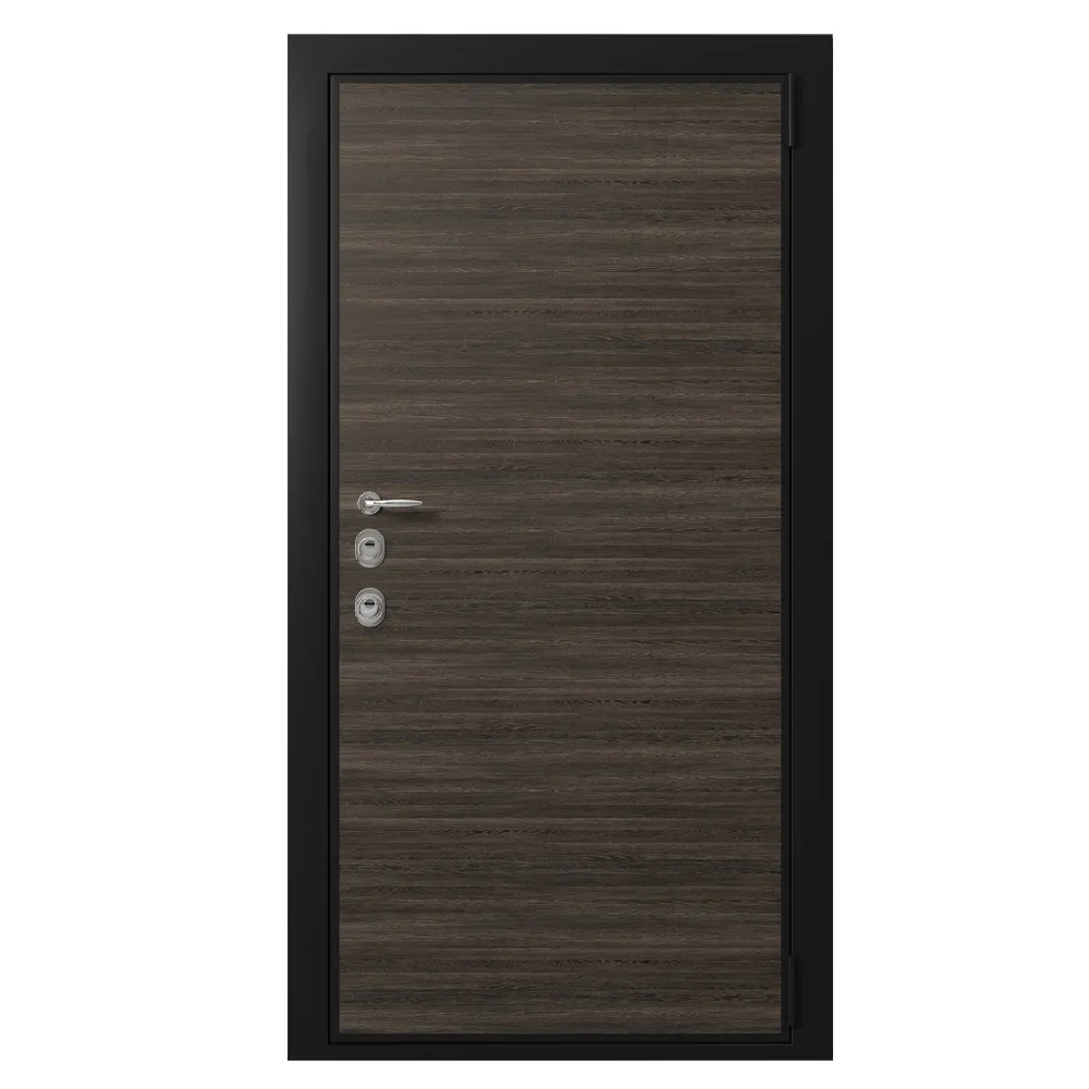 other-models – Door entrance metal with wooden decorative plate 1 3ds Max