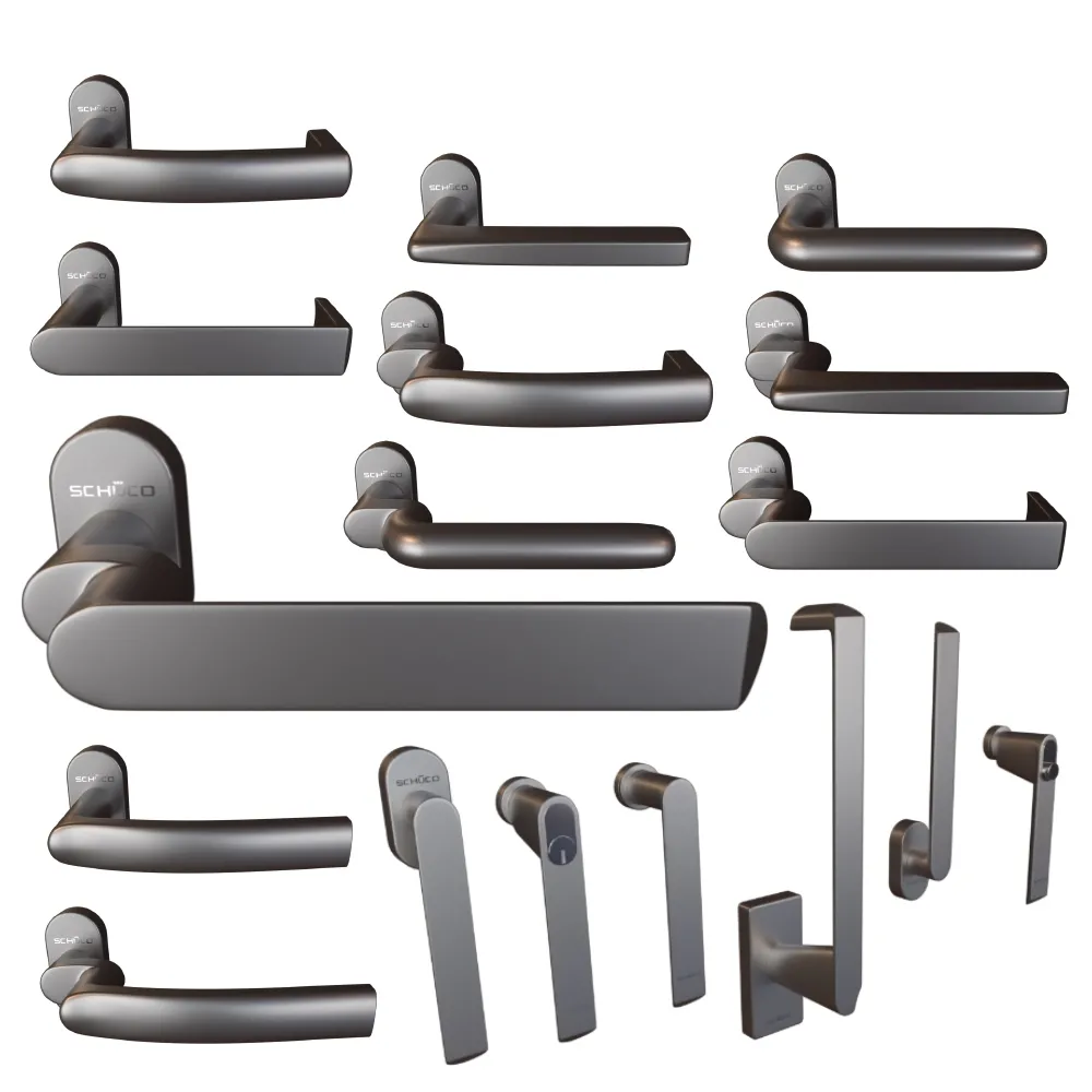 other-models – Door knobs (14 pcs) window (6 pcs) Schuco 3ds Max