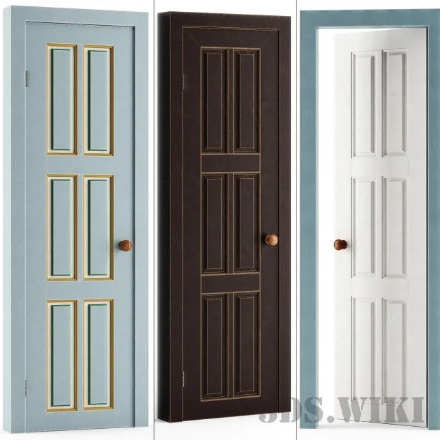 other-models – Door set for restaurants 3ds Max
