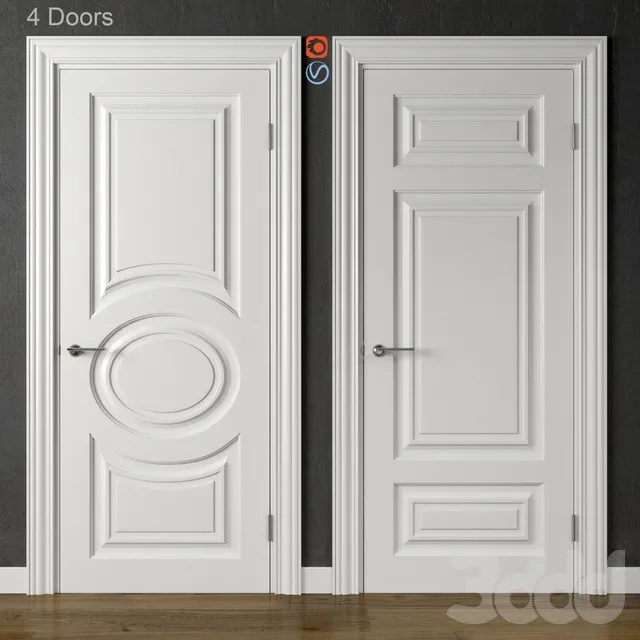 OTHER MODELS – DOORS – 3D MODELS – 3DS MAX – FREE DOWNLOAD – 15345