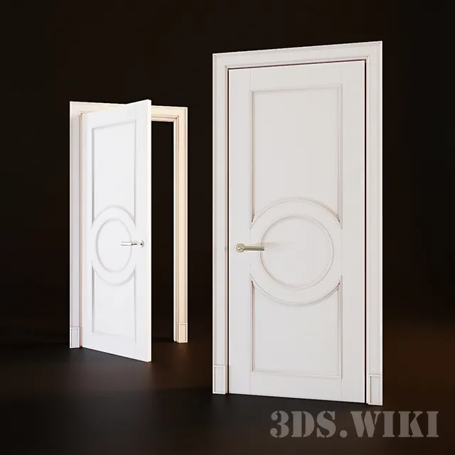other-models – Entrance classic door 3ds Max