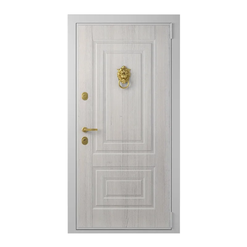 other-models – Entrance door with a knob-lever Lion 3ds Max