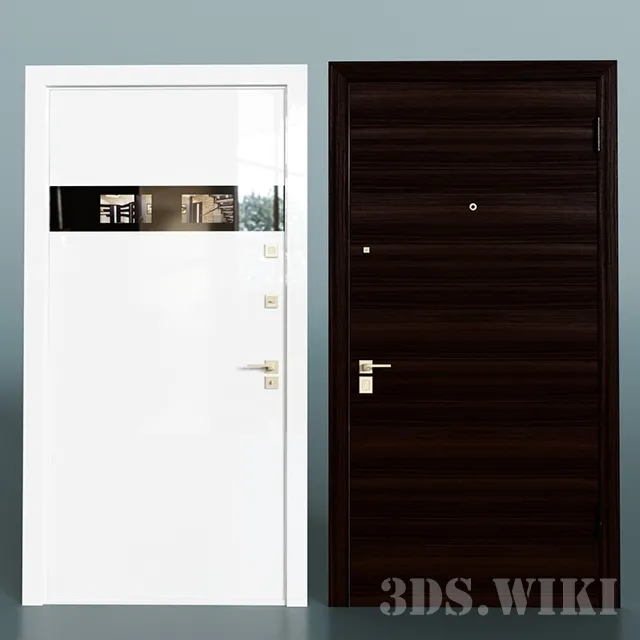 other-models – Entrance steel door Leganza Smart 3ds Max