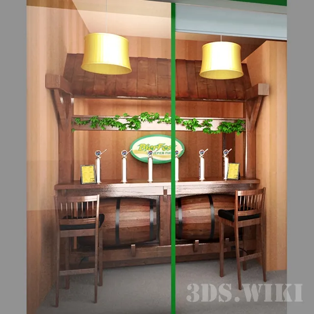 other-models – Equipment for the sale of beer 3ds Max