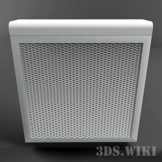 other-models – ERA Decorative metal shield on the radiator 3ds Max