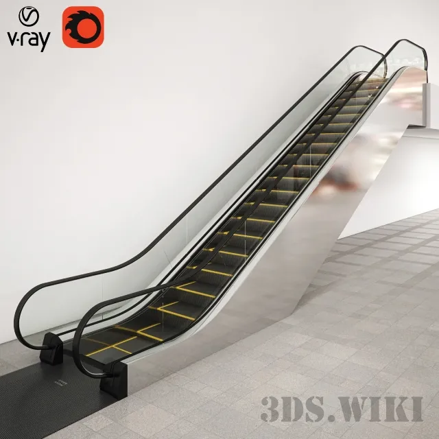 other-models – Escalator Kone TM110 Modular 3ds Max