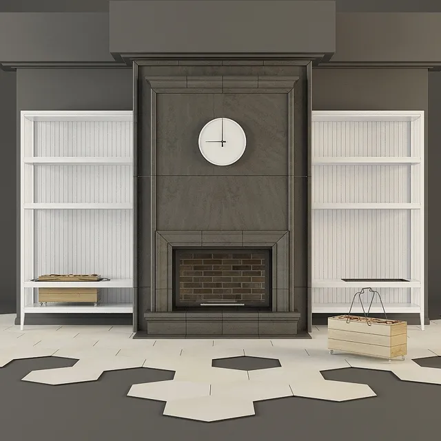 other-models – Fire_Place_C 3ds Max