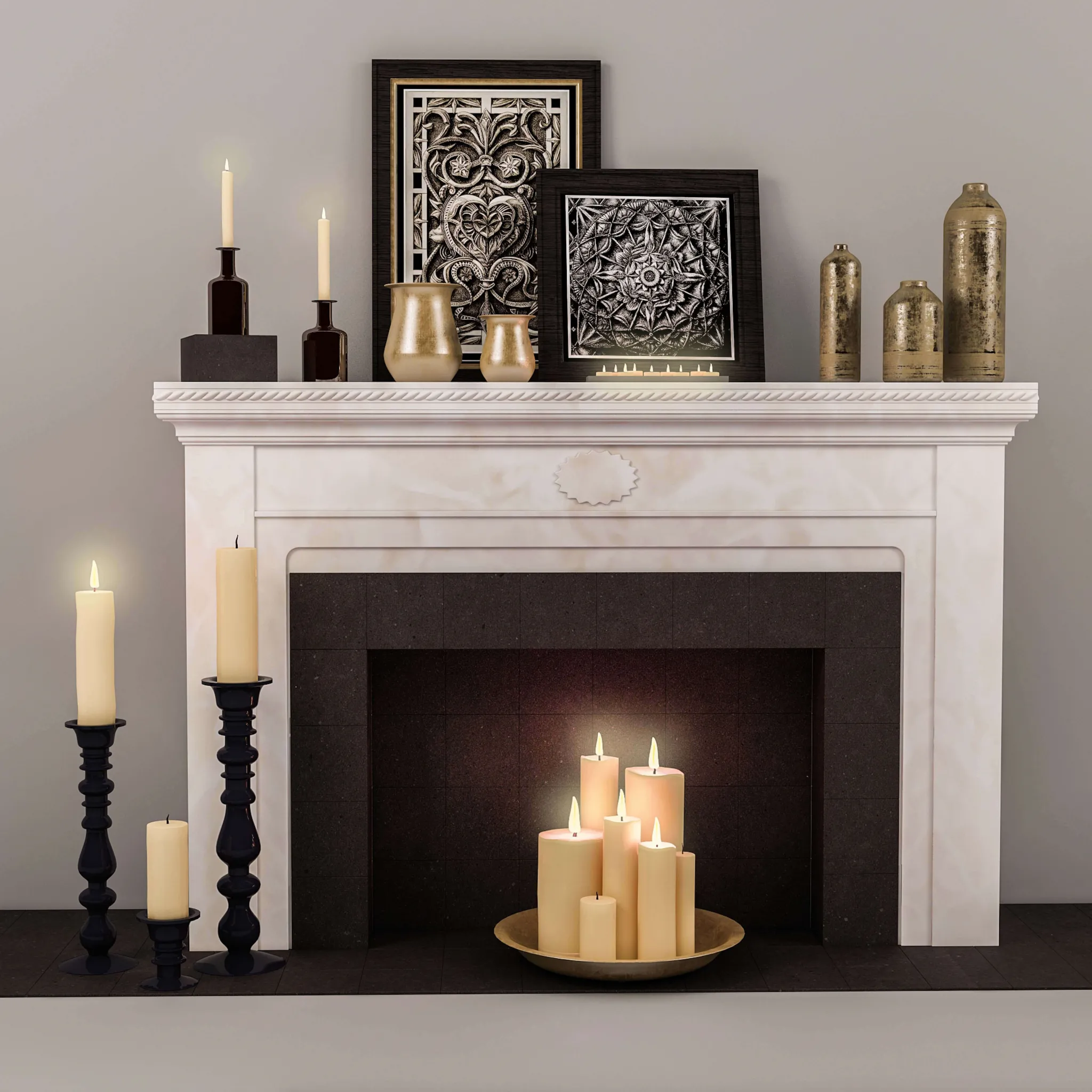 other-models – Fireplace 007 3ds Max