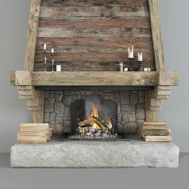 other-models – Fireplace 372 3ds Max