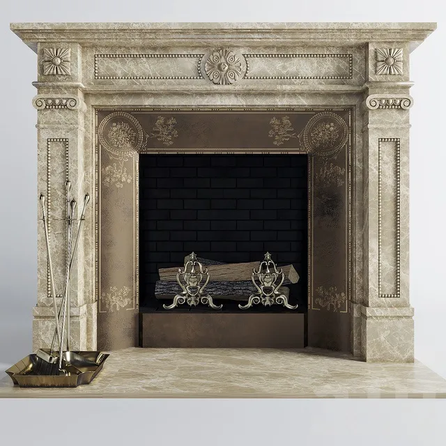 OTHER MODELS – FIREPLACE – 3D MODELS – 3DS MAX – FREE DOWNLOAD – 15518