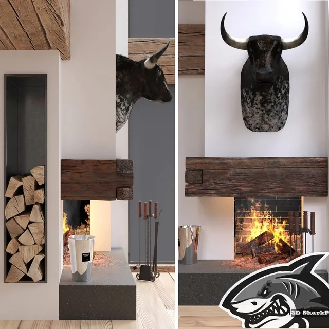 OTHER MODELS – FIREPLACE – 3D MODELS – 3DS MAX – FREE DOWNLOAD – 15529