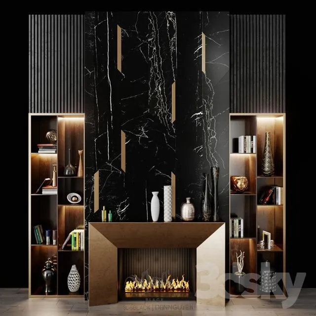 OTHER MODELS – FIREPLACE – 3D MODELS – 3DS MAX – FREE DOWNLOAD – 15567