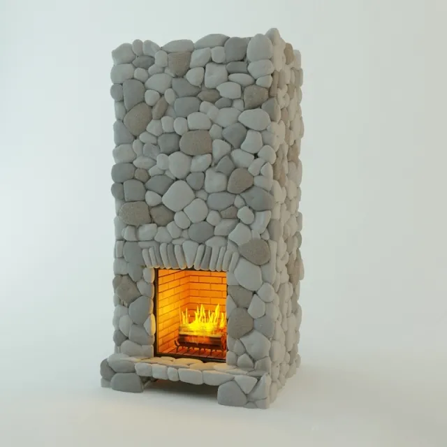 other-models – Fireplace 3ds Max