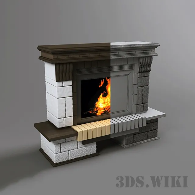 other-models – Fireplace 3ds Max