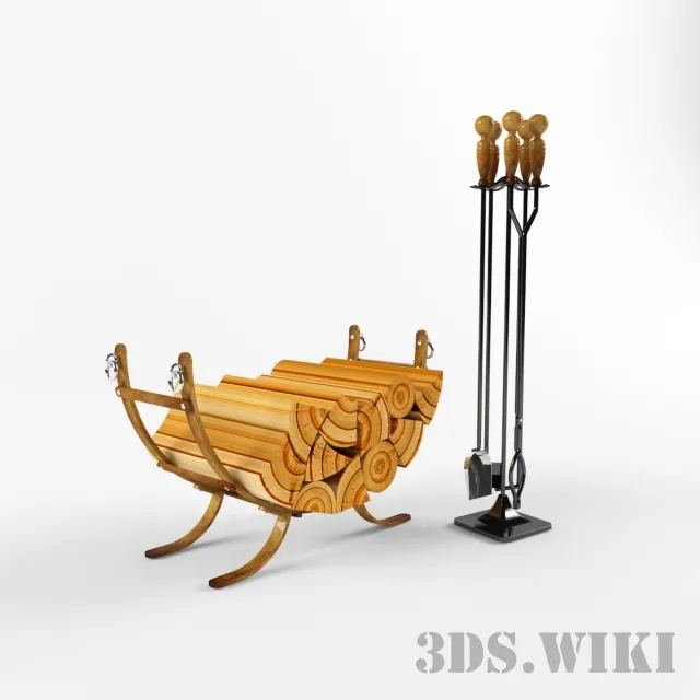other-models – Fireplace accessories 3ds Max