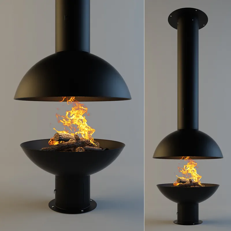 other-models – Fireplace Mezzo Focus 2 3ds Max