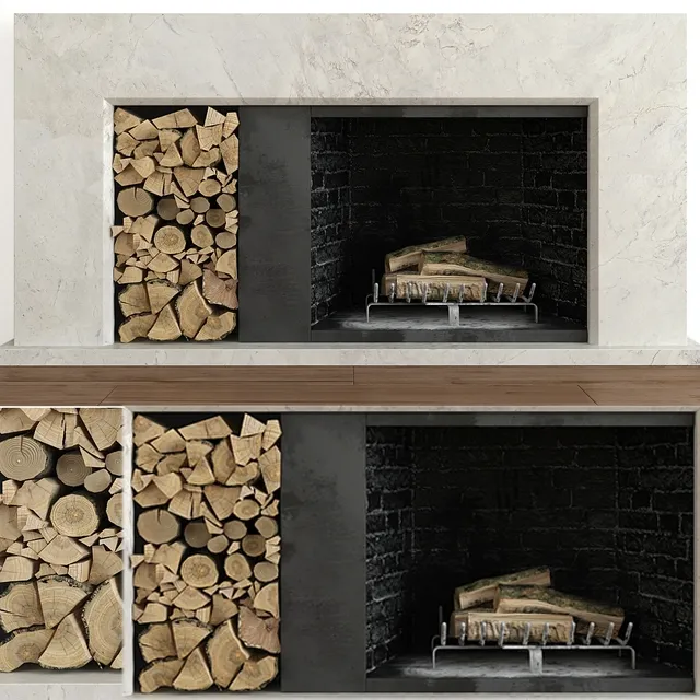 other-models – Fireplace modern 49 3ds Max