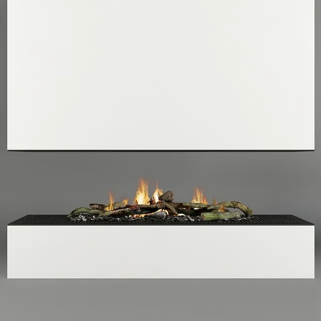 other-models – Fireplace modern_16 3ds Max