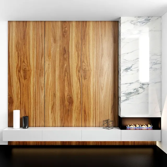 other-models – Fireplace & Wood TV zone 3ds Max