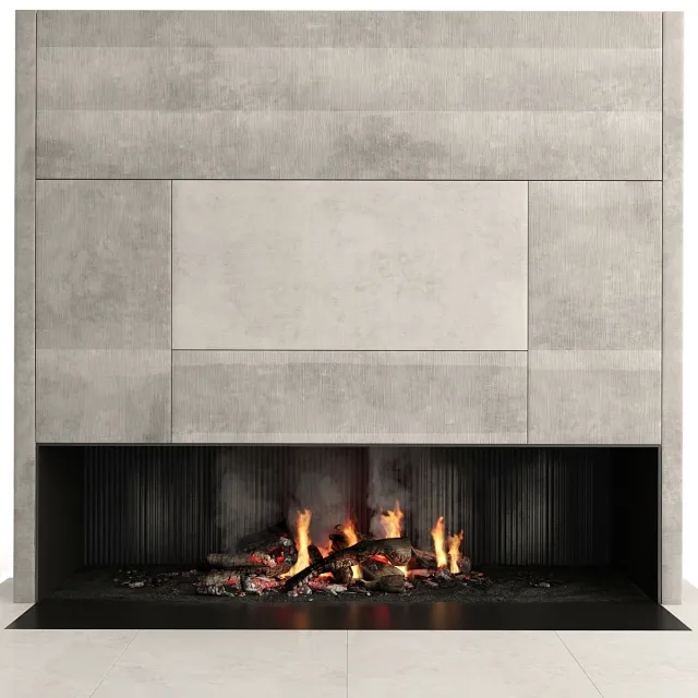 other-models – Fireplace_Modern 3ds Max