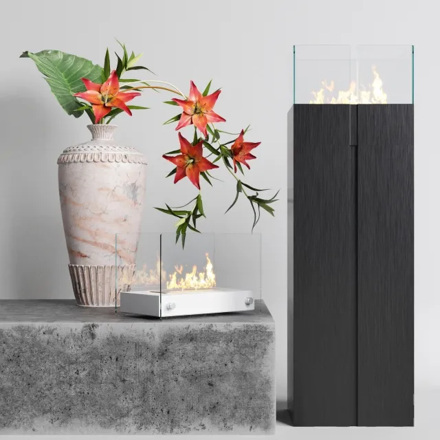 other-models – Fireplaces Romeo and Hotel Mini 3ds Max