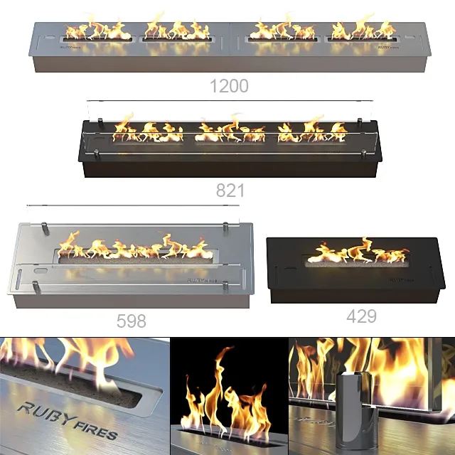 other-models – Fireplaces Ruby Fires 3ds Max
