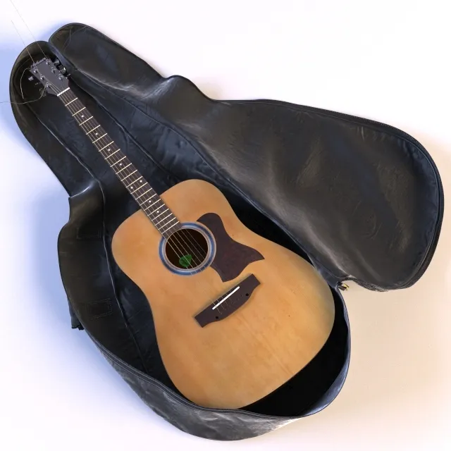 other-models – Gitara Hohner and  rockbag 3ds Max