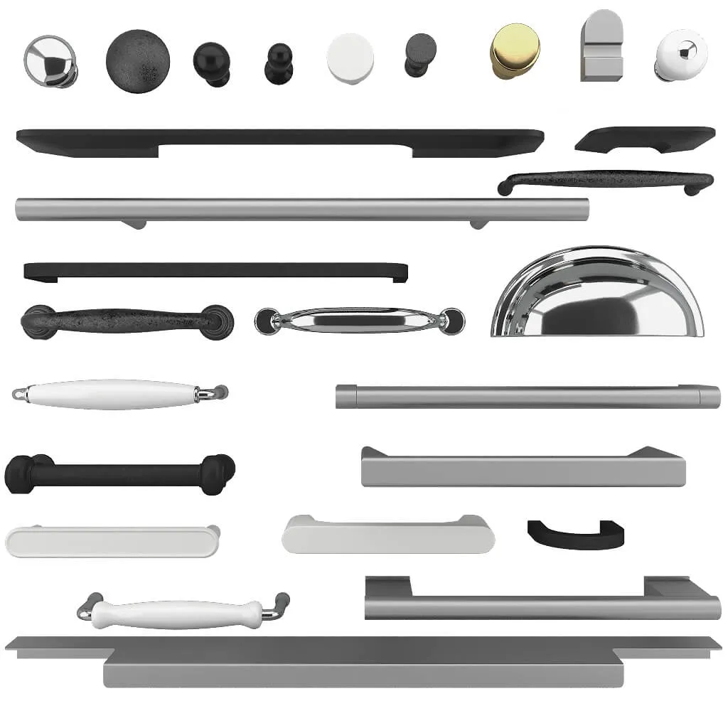 other-models – IKEA door knobs and handles 3ds Max