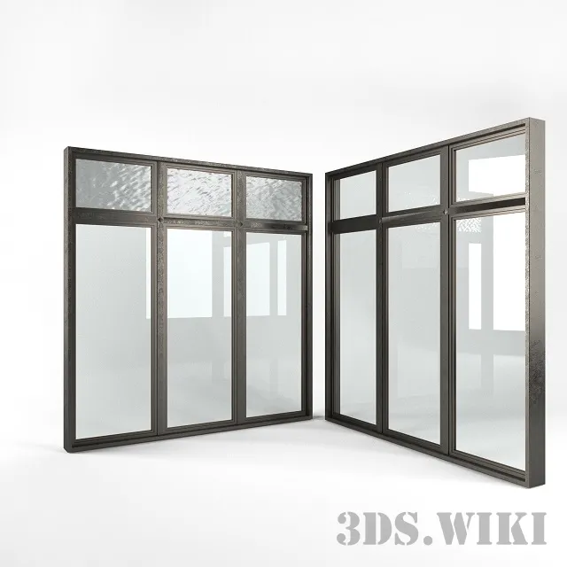 other-models – Industrial window 3ds Max