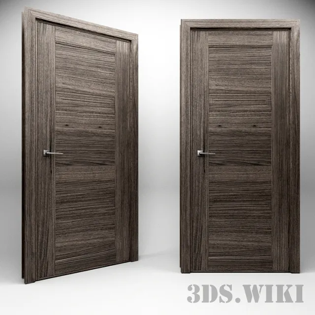 other-models – Interior door Titul Ego 6111 – Oak 3ds Max