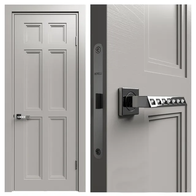 other-models – Internal door Academy Medea 5 doors # 1 3ds Max