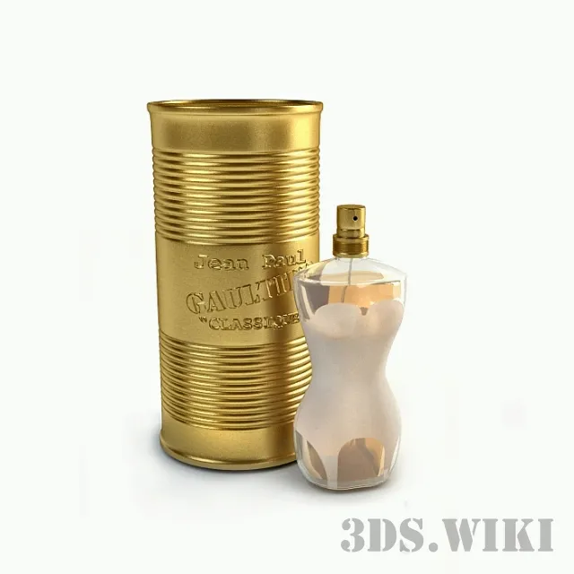 other-models – Jean Paul Gaultier perfume 3ds Max