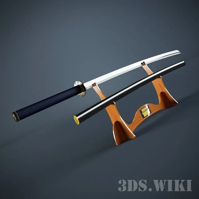 other-models – Katana – samurai sword 3ds Max