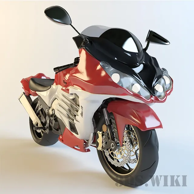 other-models – Kawasaki motorcycle 3ds Max