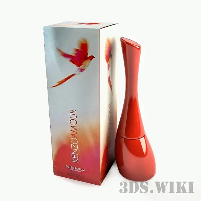 other-models – Kenzo Amour perfume for women 3ds Max